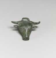 Free download Bronze applique in the form of a bulls head free photo or picture to be edited with GIMP online image editor