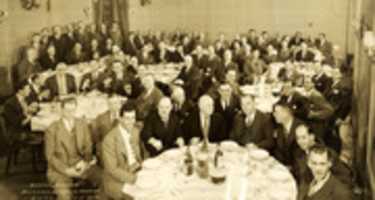 Free download Builders Bowling League Annual Dinner, 1946, New York City free photo or picture to be edited with GIMP online image editor