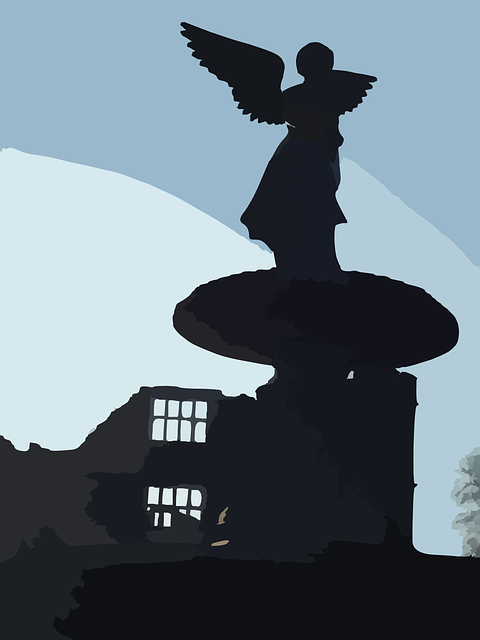 Free download Building Angel Statue - Free vector graphic on Pixabay free illustration to be edited with GIMP free online image editor