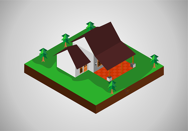 Free download Building Architecture Isometric -  free illustration to be edited with GIMP free online image editor