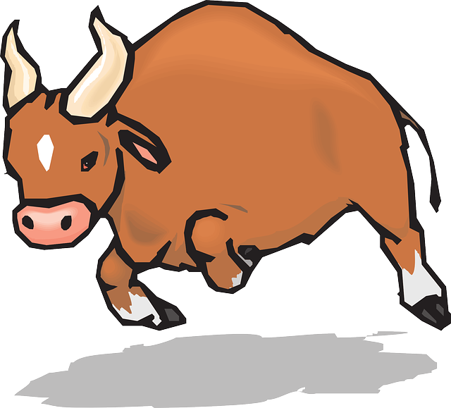 Free download Bull Horns Charging - Free vector graphic on Pixabay free illustration to be edited with GIMP free online image editor