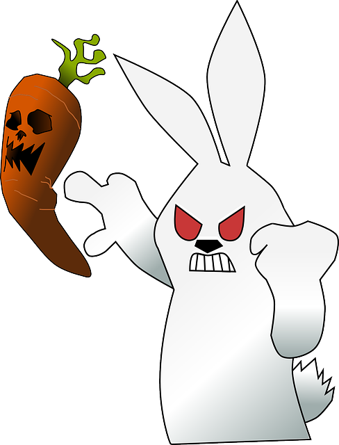 Free download Bunny Angry Mad - Free vector graphic on Pixabay free illustration to be edited with GIMP free online image editor