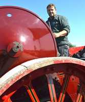 Free download Burrell steam road roller, built 1926 free photo or picture to be edited with GIMP online image editor