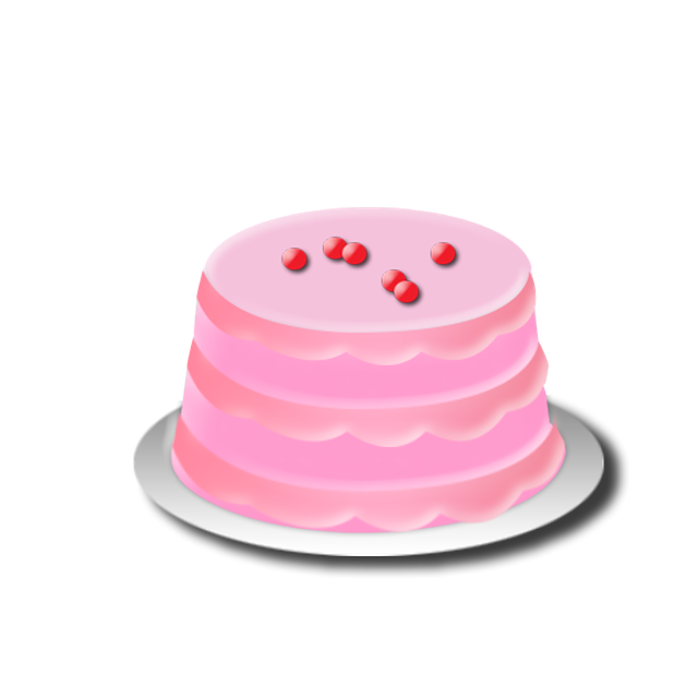 Free download Cake Pink Birthday -  free illustration to be edited with GIMP free online image editor