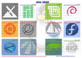 ດາວໂຫລດຟຣີ Calendario Linuxero Jvare 2020 ຮູບພາບຫຼືຮູບພາບເພື່ອແກ້ໄຂດ້ວຍຕົວແກ້ໄຂຮູບພາບອອນໄລນ໌ GIMP