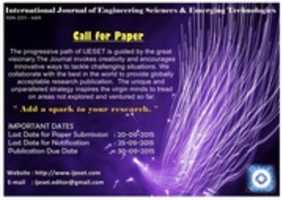 Free download Call for engineering papers IJESET free photo or picture to be edited with GIMP online image editor