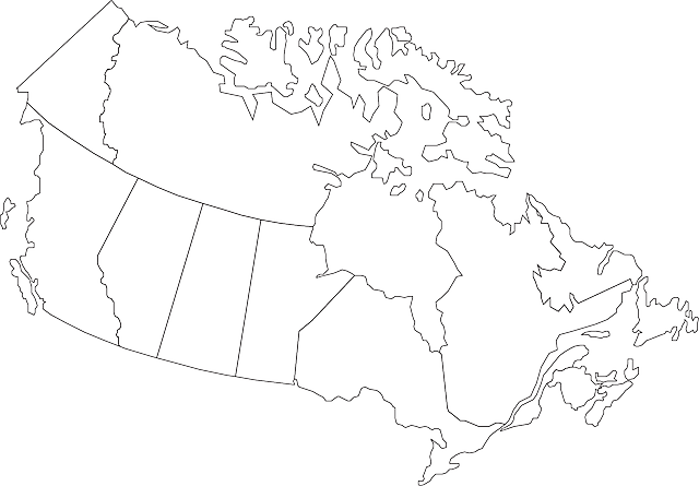 Free download Canada Map Geography - Free vector graphic on Pixabay free illustration to be edited with GIMP free online image editor