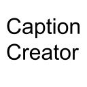 Caption Creator for Drive  screen for extension Chrome web store in OffiDocs Chromium