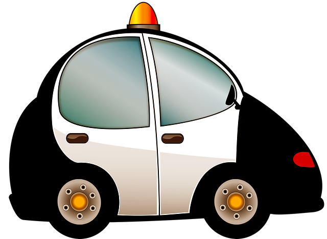 Free download Cartoon Mobile Police -  free illustration to be edited with GIMP free online image editor