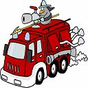 Cartoon Trucks Slide  screen for extension Chrome web store in OffiDocs Chromium