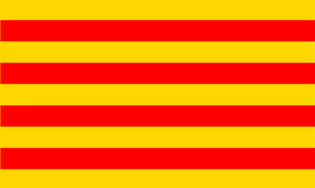 Free download Catalonia Flag Patriotism - Free vector graphic on Pixabay free illustration to be edited with GIMP free online image editor