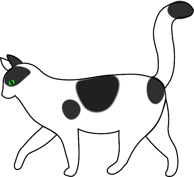 Free download Cat Walk Walking - Free vector graphic on Pixabay free illustration to be edited with GIMP free online image editor