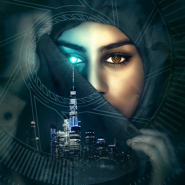 Free download cd cover portrait city futuristic free picture to be edited with GIMP free online image editor