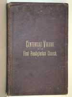 Free download Centennial Volume of the First Presbyterian Church free photo or picture to be edited with GIMP online image editor