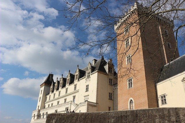 Free download chateau pau france king of france free picture to be edited with GIMP free online image editor