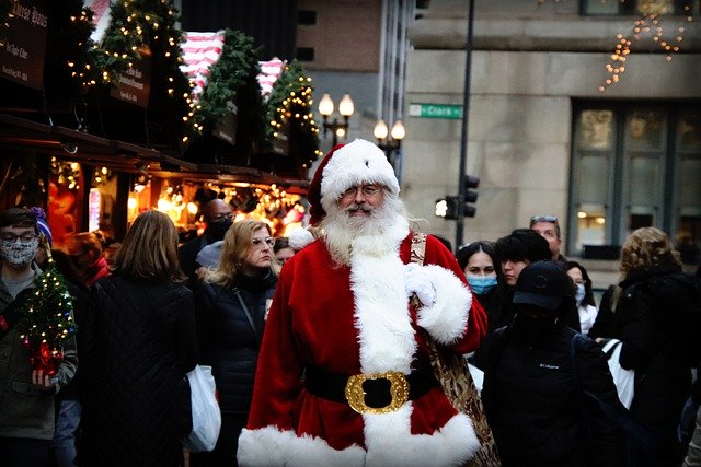 Free download chicago christmas xmas santa clause free picture to be edited with GIMP free online image editor