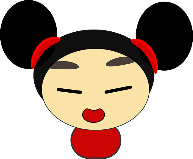 Free download China Girl Smile - Free vector graphic on Pixabay free illustration to be edited with GIMP free online image editor