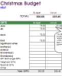 免费下载圣诞礼物预算 DOC、XLS 或 PPT 模板，可使用 LibreOffice 在线或 OpenOffice 桌面在线免费编辑