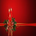 Christmas Red Candle  screen for extension Chrome web store in OffiDocs Chromium