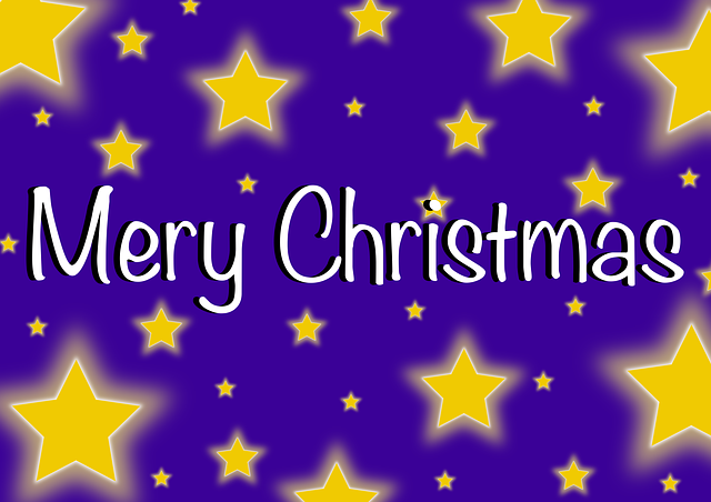 Free download Christmas Star Card -  free illustration to be edited with GIMP free online image editor