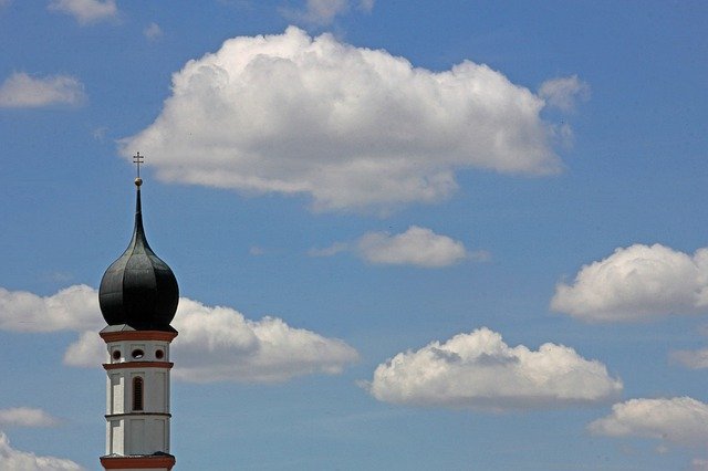 Kostenloser Download Church Steeple Clouds - kostenloses Foto oder Bild zur Bearbeitung mit GIMP Online-Bildbearbeitung