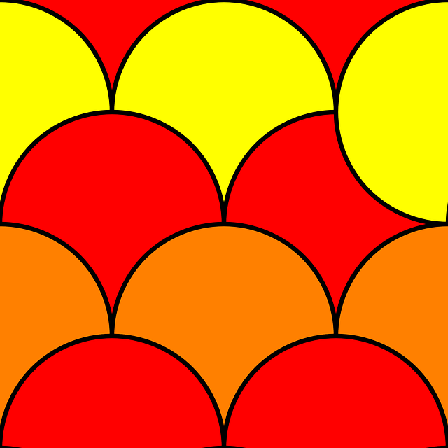 Free download Circle Pattern Yellow - Free vector graphic on Pixabay free illustration to be edited with GIMP free online image editor