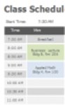 Free download Class Schedule Template  Microsoft Word, Excel or Powerpoint template free to be edited with LibreOffice online or OpenOffice Desktop online