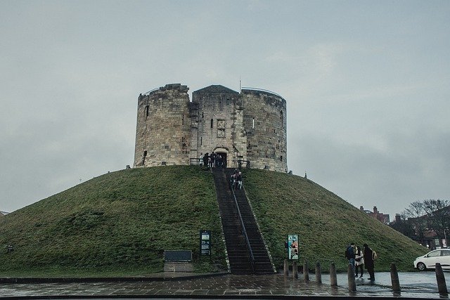 Free download clifford s tower castle landmark free picture to be edited with GIMP free online image editor