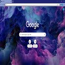 Clouds Theme  screen for extension Chrome web store in OffiDocs Chromium