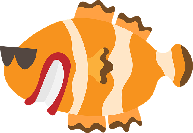 Free download Clownfish Orange Nemo -  free illustration to be edited with GIMP free online image editor