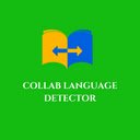 Collab Language Detector  screen for extension Chrome web store in OffiDocs Chromium