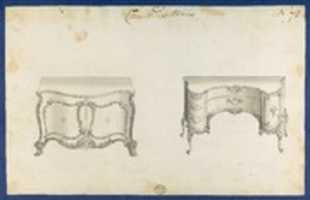 Free download Commode Tables, from Chippendale Drawings, Vol. II free photo or picture to be edited with GIMP online image editor