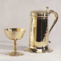 Free download Communion cup (one of a pair) free photo or picture to be edited with GIMP online image editor