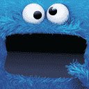 Cookie Monster Theme  screen for extension Chrome web store in OffiDocs Chromium