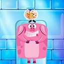 Cookie Pig Casual Game  screen for extension Chrome web store in OffiDocs Chromium