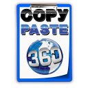 Экран COPY PASTE 360 для расширения интернет-магазина Chrome в OffiDocs Chromium