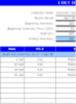 Free download Cost of Goods Sold Calculator DOC, XLS or PPT template free to be edited with LibreOffice online or OpenOffice Desktop online