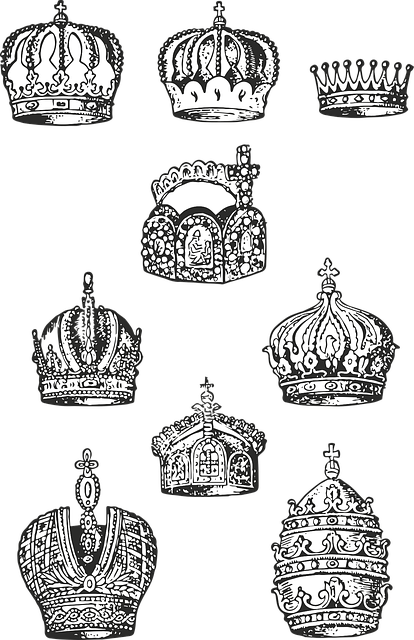 Free download Crowns Crown Jewels - Free vector graphic on Pixabay free illustration to be edited with GIMP free online image editor