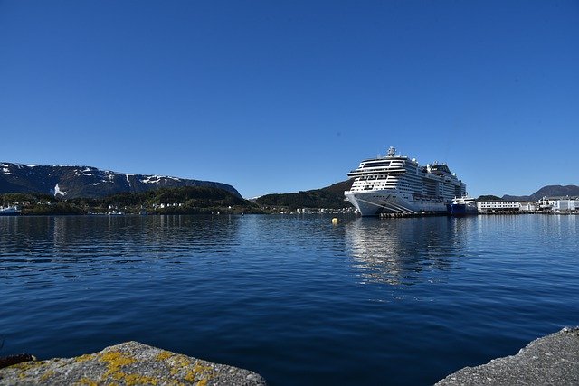 Free download cruise cruise ship sea norway free picture to be edited with GIMP free online image editor