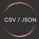 CSV to JSON Converter  screen for extension Chrome web store in OffiDocs Chromium