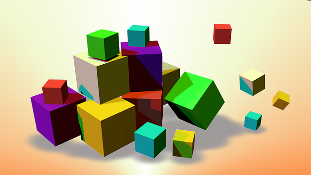 Free download Cube Cubes Design -  free illustration to be edited with GIMP free online image editor