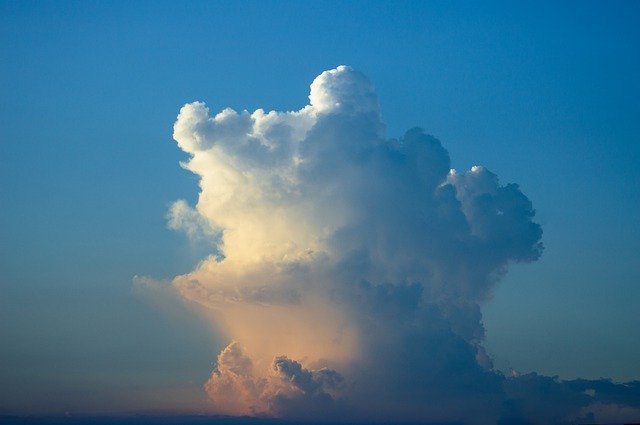 Free download cumulonimbus clouds sky atmosphere free picture to be edited with GIMP free online image editor