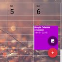 Custom Calendar Background  screen for extension Chrome web store in OffiDocs Chromium