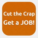 Cut the Crap, Get a JOB!  screen for extension Chrome web store in OffiDocs Chromium