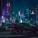 Cyberpunk 2077  screen for extension Chrome web store in OffiDocs Chromium