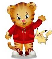 Free download Daniel Tiger And Pikachu free photo or picture to be edited with GIMP online image editor