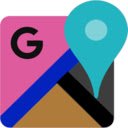 Dark Google Maps  screen for extension Chrome web store in OffiDocs Chromium