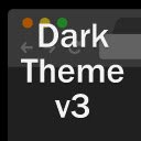 Dark Theme v3  screen for extension Chrome web store in OffiDocs Chromium