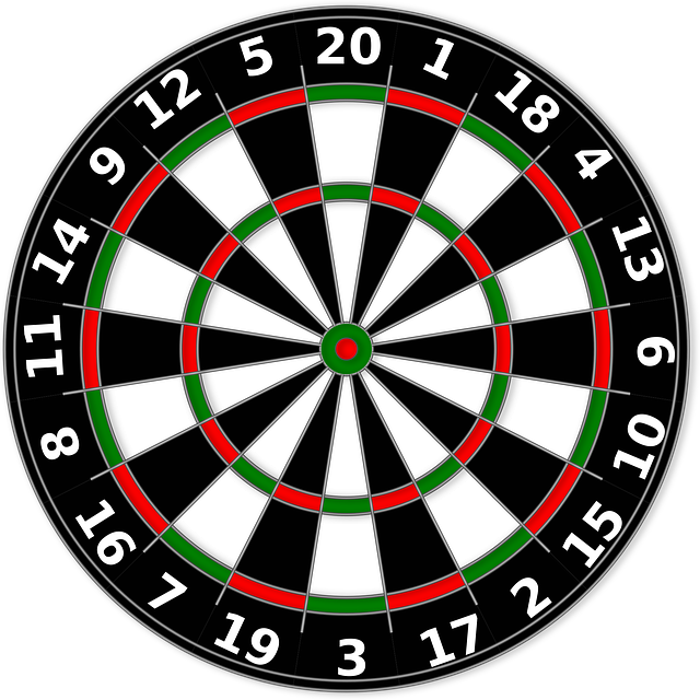 Free download Dart Board Throw Arrow Disc In - Free vector graphic on Pixabay free illustration to be edited with GIMP free online image editor