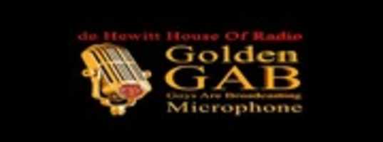 Free download de Hewitt House of Radio Banner Golden GAB (Goys Are Broadcasting) Microphone free photo or picture to be edited with GIMP online image editor